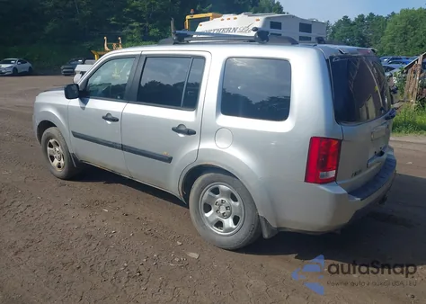 2011 Honda Pilot Lx from USA, damaged, VIN 5FNYF4H20BB053817